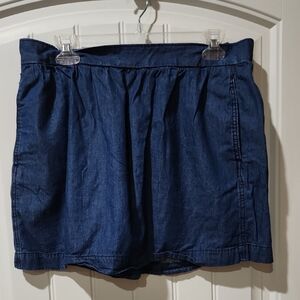 Women's Blue Denim Skirt